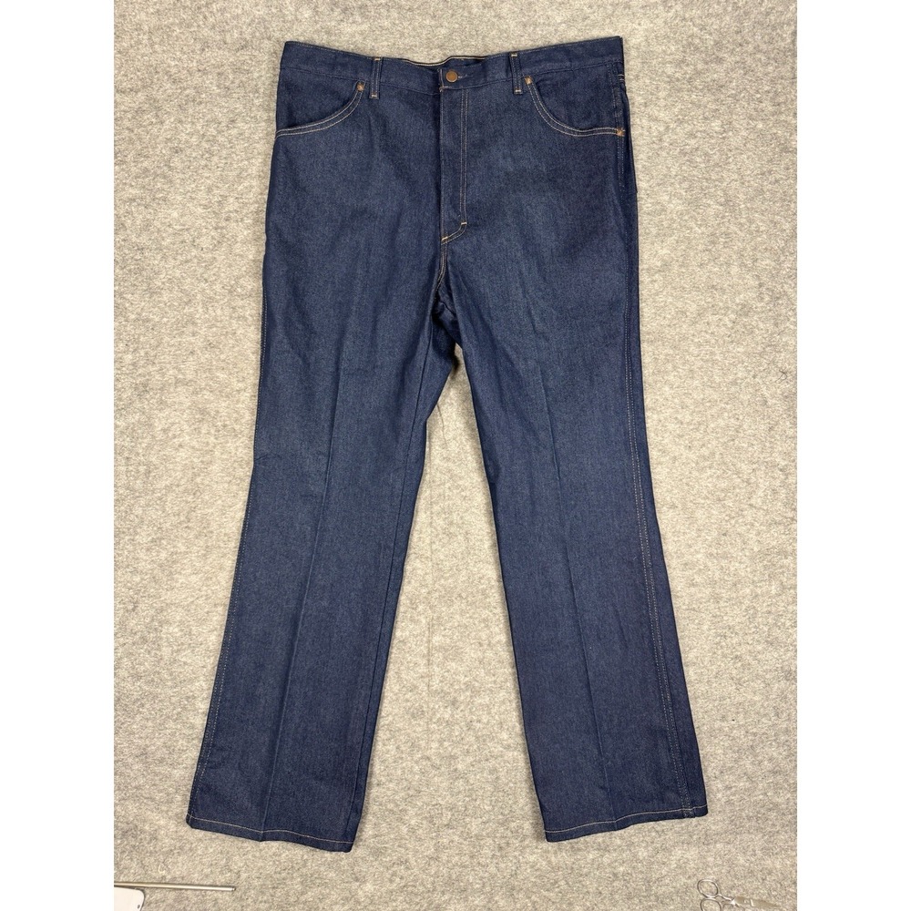 Vintage 80s Jeans Mens 40x32 Blue Denim Made In USA Dark Wash